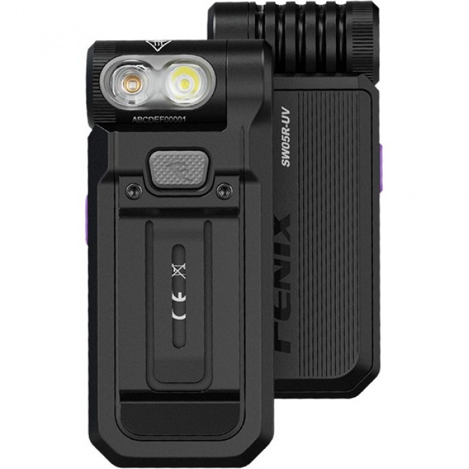 Фонарь FENIX SW05R-UV черный SW05R-UVbk